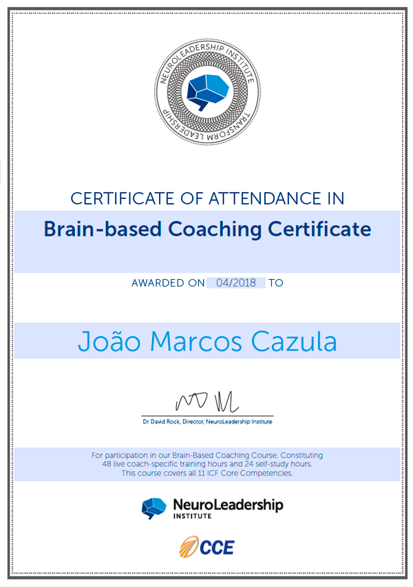 Certificado NeuroLeadership