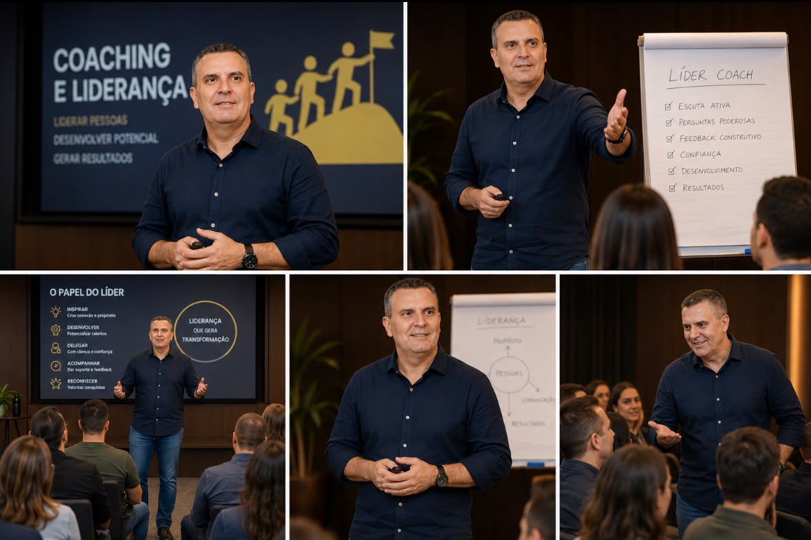 João Marcos Cazula coaching com grupo